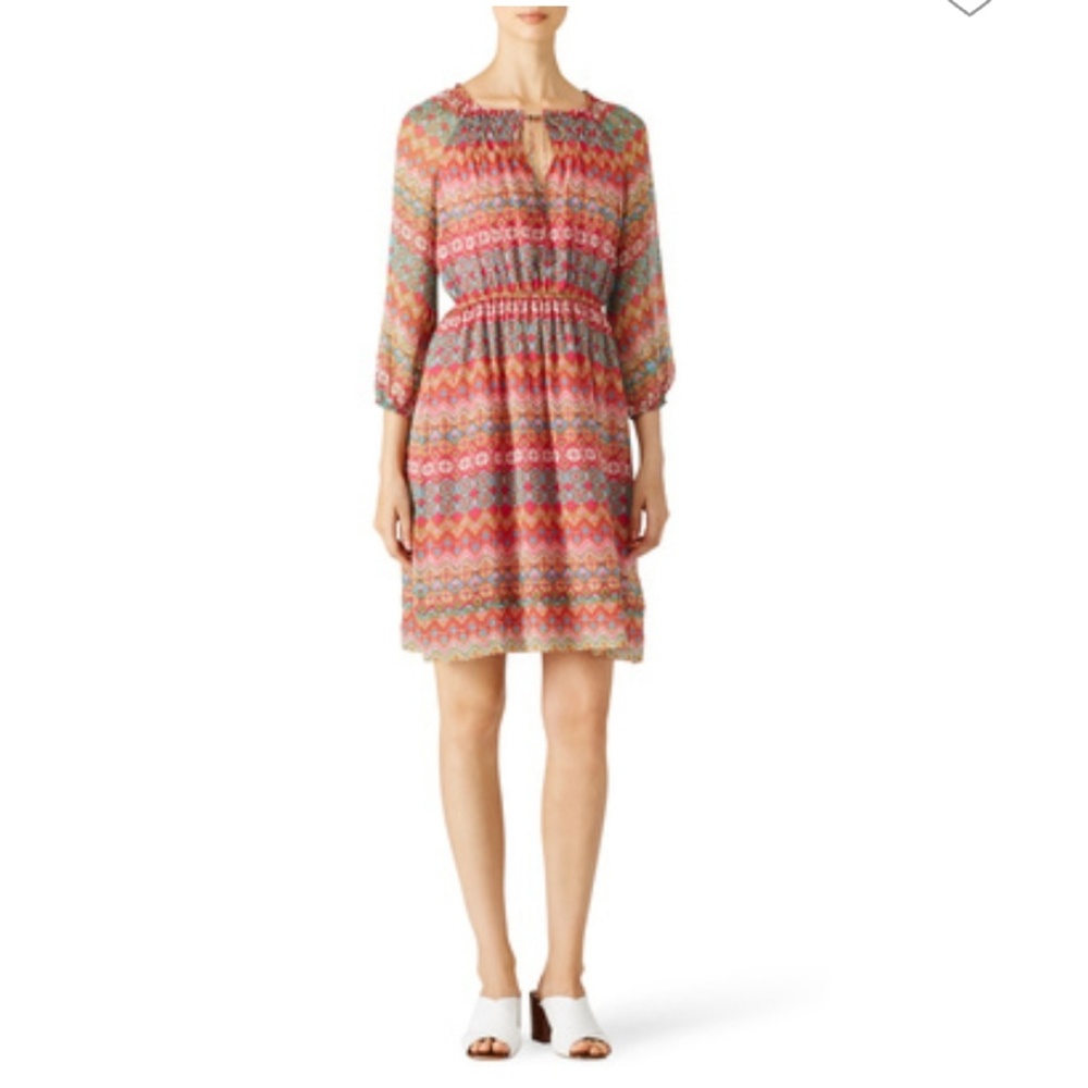 Diane von Furstenberg Red Parry Dress